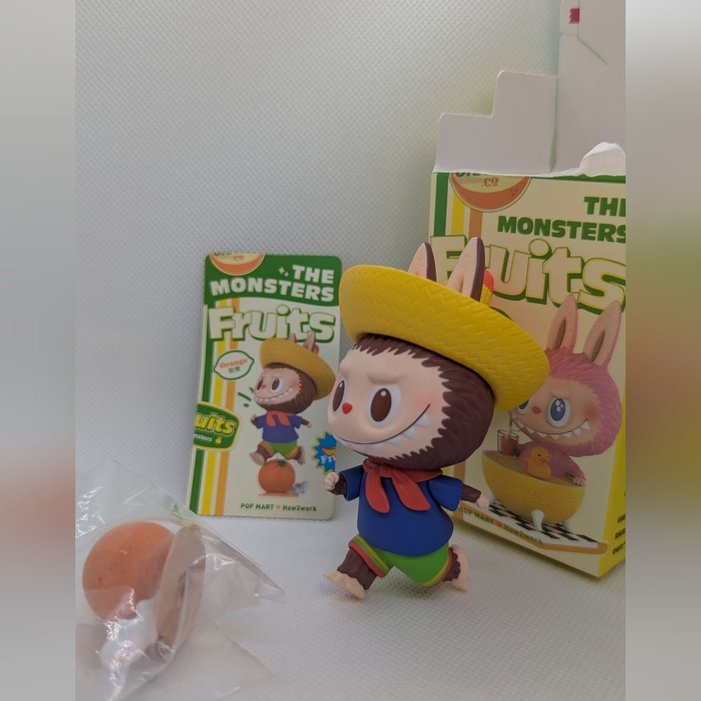 POP MART The Monsters Fruits Series Figures - Orange - Picture 2 of 3